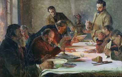 Nochebuena en Siberia, 1892